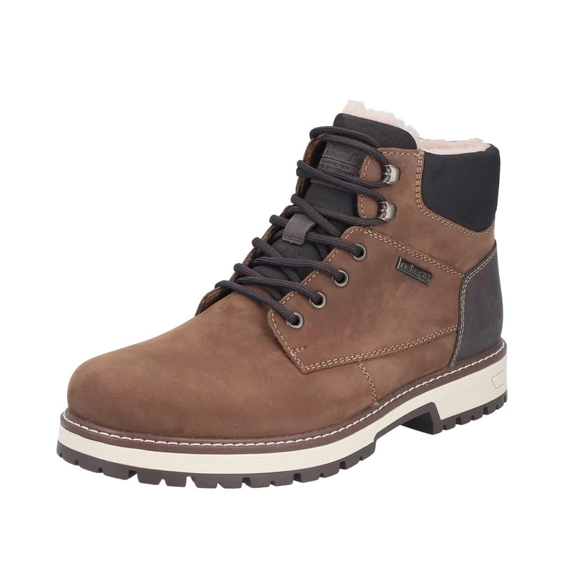 Rieker Men's F8311 Lace-Up Boots, Brown, 44 EU, brown, 9.5 UK