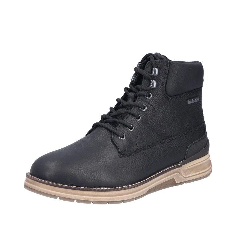 Rieker Men's F7024 Lace-up Boots, Black, 11 UK - Image 1