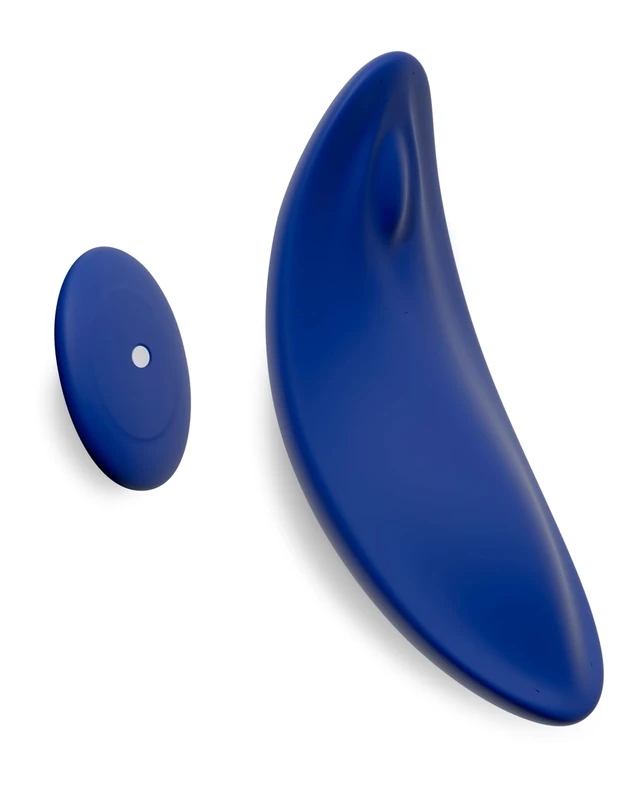 Sweet Smile Smile Rc Panty Vibrator Slim Blue 10.4 cm