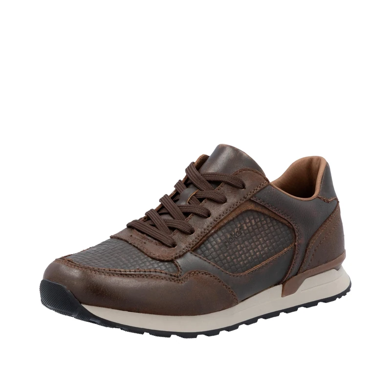 Rieker Men's U0311 Low Trainers, Brown, 9.5 UK