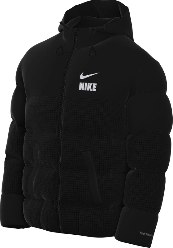 Nike Men's M Nsw Ow Syn Fill Jkt Jacket, Black/Black, L
