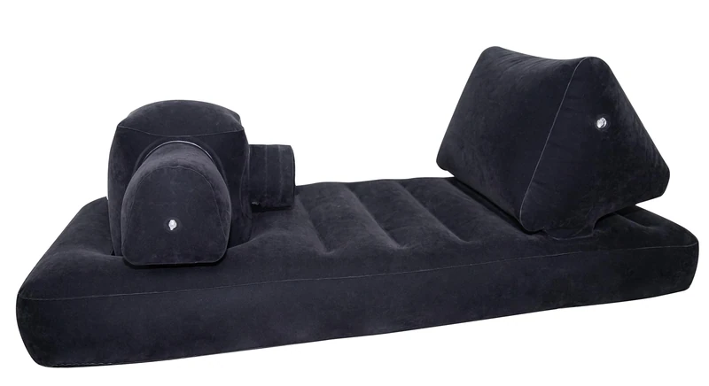 You2Toys Velvet Luxury Bed Sex Maschine Black/Skin Tones One Size