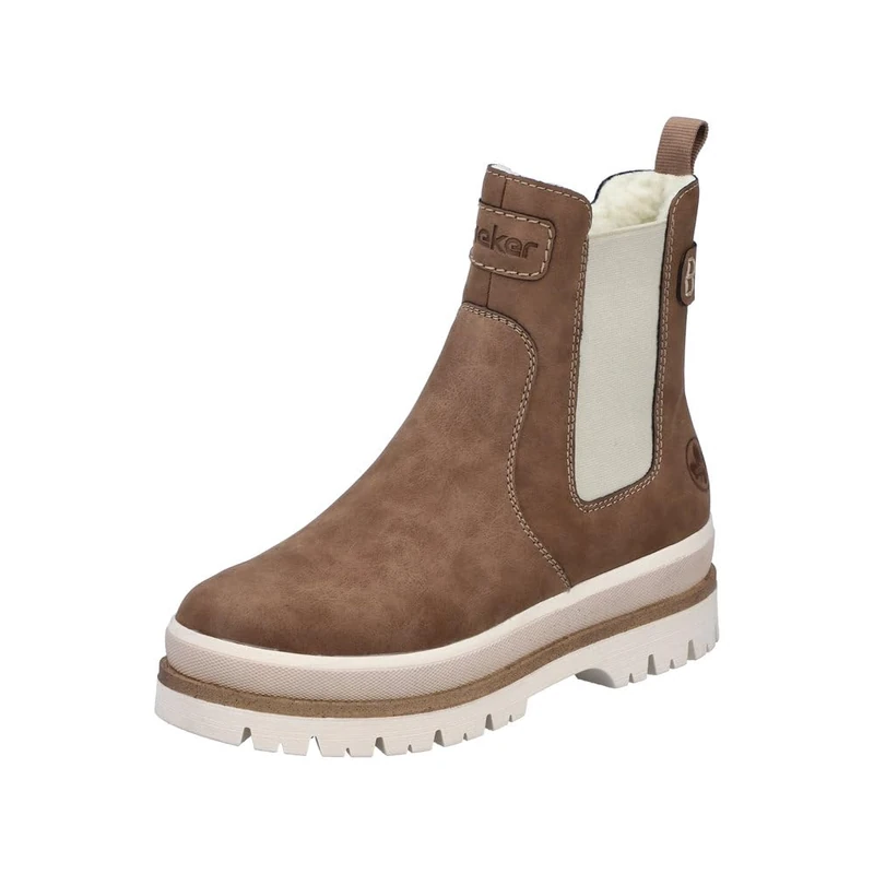 Rieker Women's Y6260Chelsea Boot, brown, 7.5 UK
