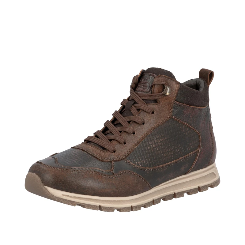 Rieker Men's B0508 High Trainers, Brown, 10.5 UK