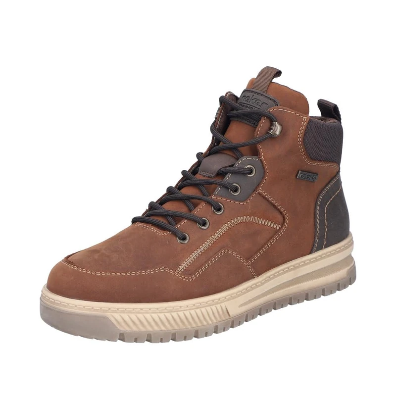 Rieker Men's 38554 Lace-Up Boots, Brown, 46 EU, brown, 11 UK
