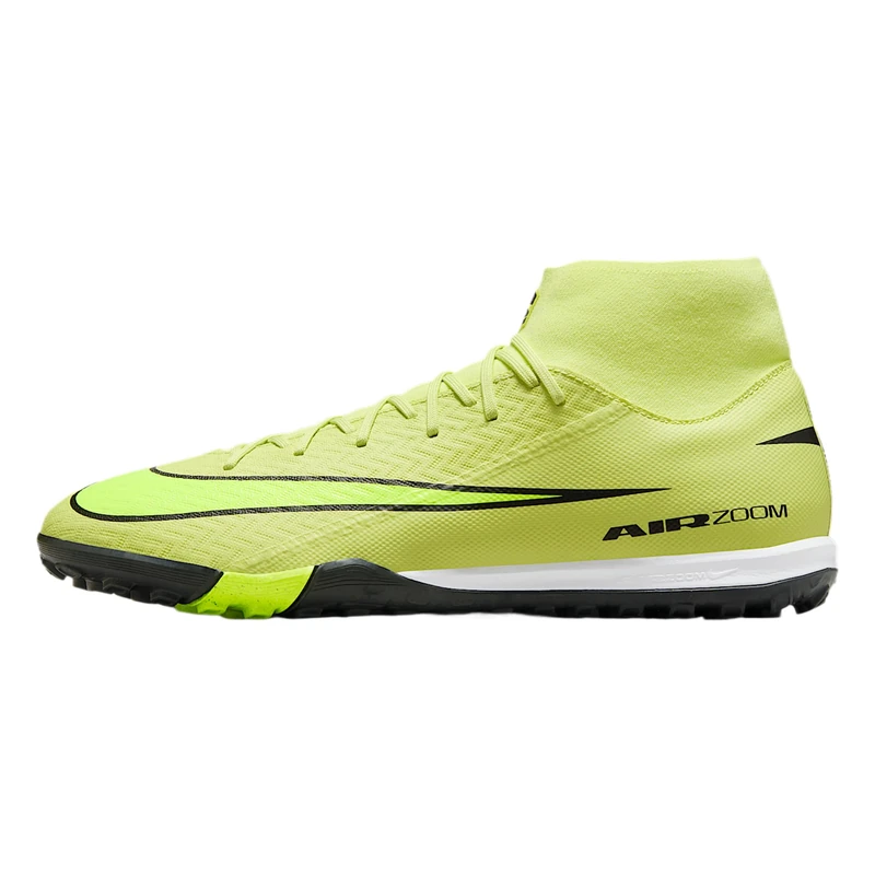 Nike Men's Zm Superfly 10 Academy Tf, Limelight/Volt/Hyper Crimson, 9.5