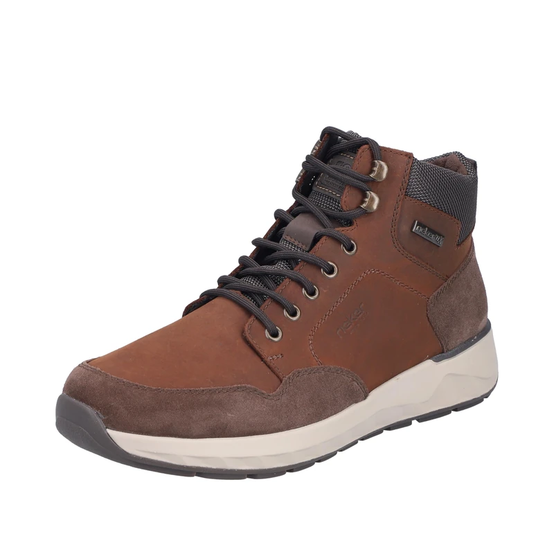 Rieker Men's 11530 Lace-Up Boots, Brown, 45 EU, brown, 10.5 UK