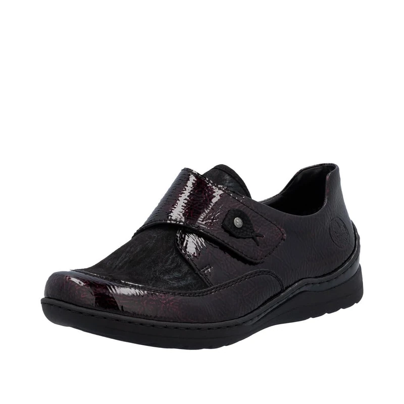 Rieker Women's Slipper, red, 7.5 UK