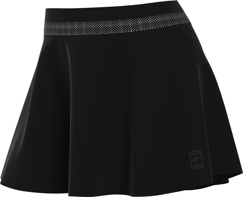 Nike Women W Nkct Df Advtg Ace SKT Hr Reg Dress, Black/Black, L