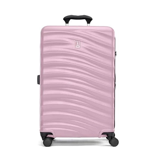 Travelpro Maxlite Air V2 Hardside Expandable Luggage, 8 Spinner Wheels, Lightweight Hard Shell, TSA Lock, Pink, Checked Medium 25 Inch, Maxlite Air V2 Hardside Expandable Luggage