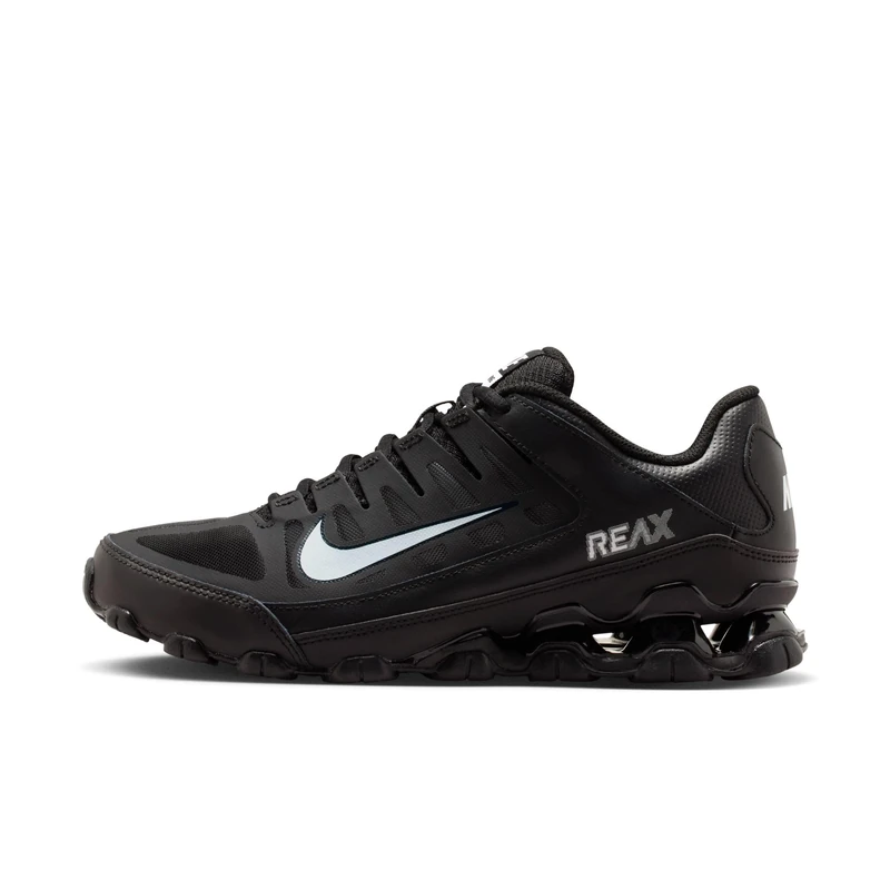 Nike Women's Reax 8 Tr Workout Shoes, Black/White, 5