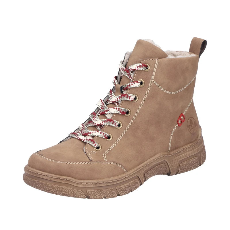 Rieker Women's 72320 Lace-Up Boots, Brown, 40 EU, brown, 6.5 UK - Image 1