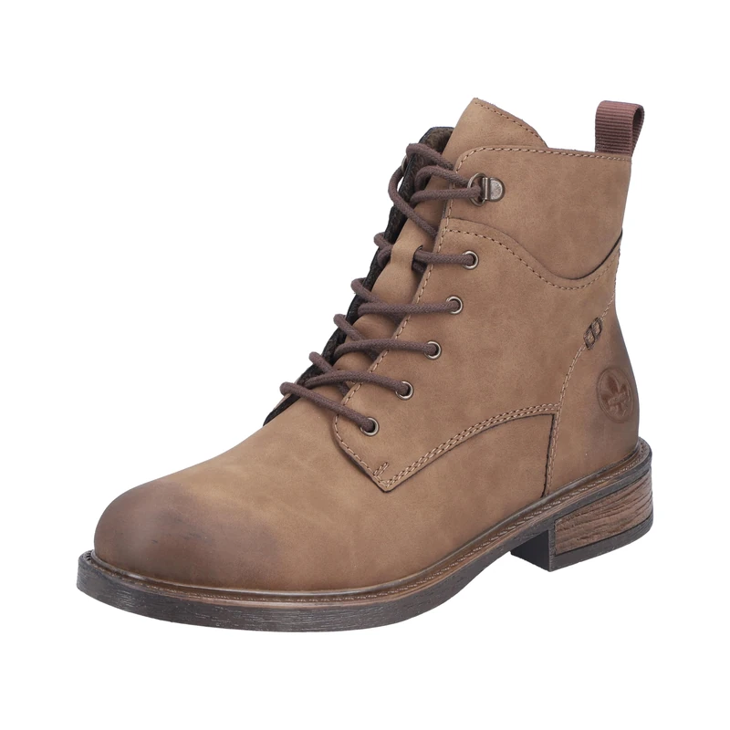 Rieker Women's 71444 Lace-Up Boots, Brown, 41 EU, brown, 7.5 UK