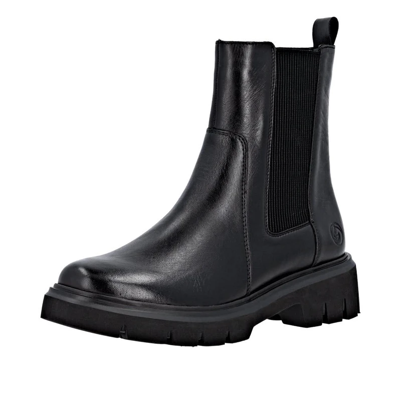 Remonte Women's D1W81 Chelsea Boots, Black, 39 EU, Black, 7 UK