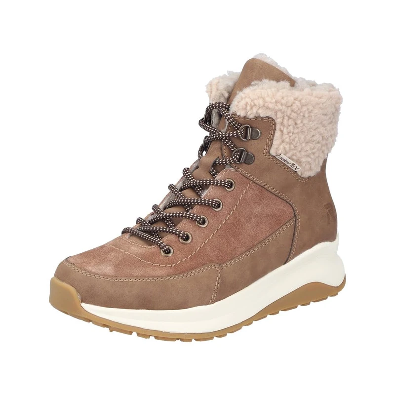 Rieker Women's Z0920 Lace-Up Boots, Brown 24, 6 UK