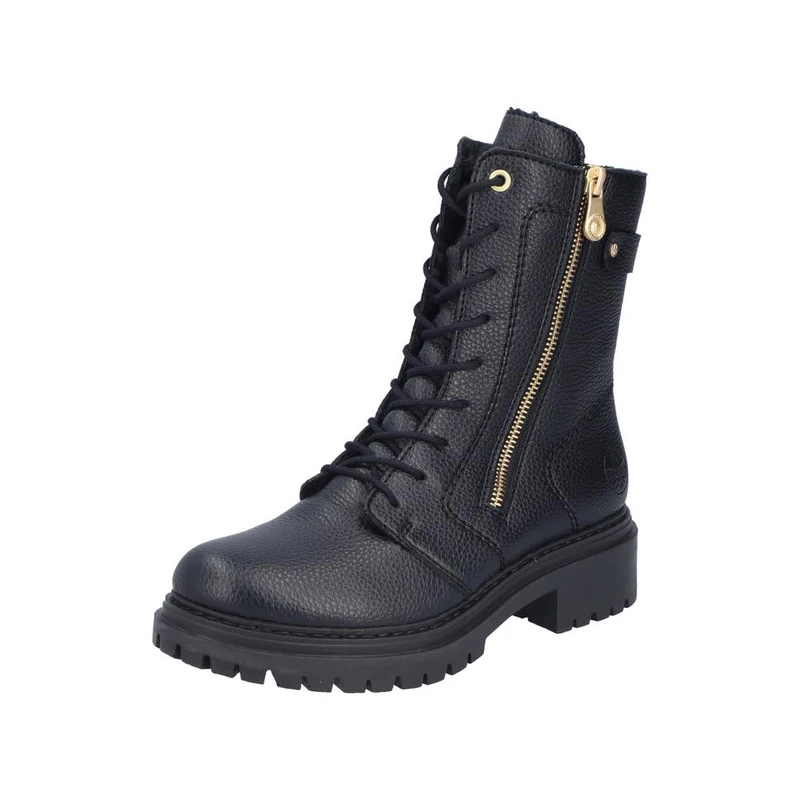 Rieker Women's 72640 biker boot, Black 00, 8 UK