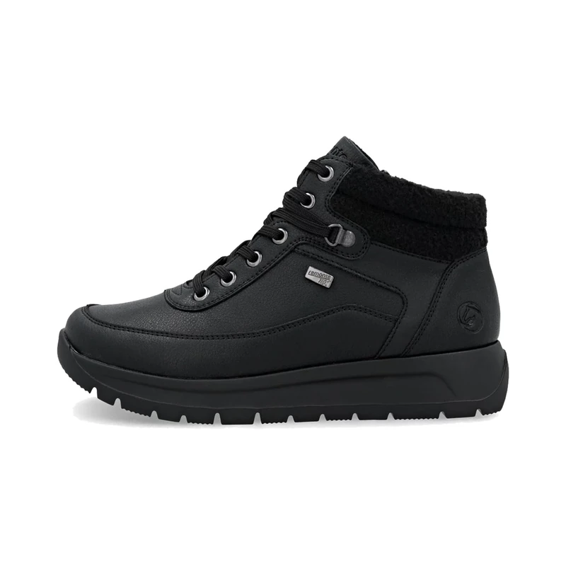Remonte Women's D2V71 High Trainers, Black 00, 4 UK