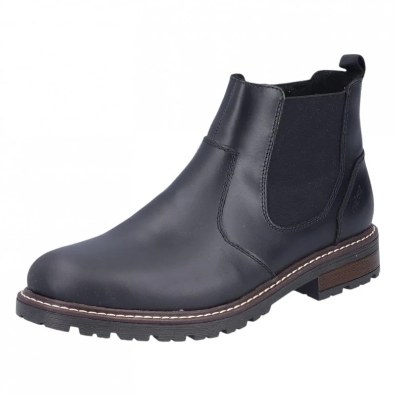 Rieker Men's Y8150 Chelsea Boot, Black 00, 8 UK