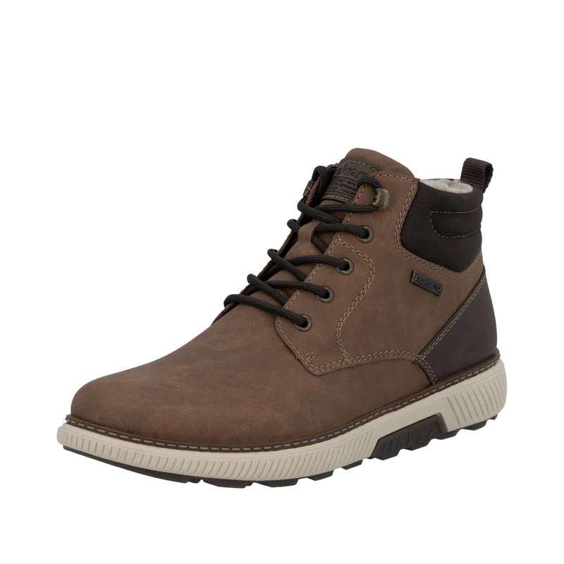 Rieker Men B3302 Lace-up Boots, Brown, 12 UK