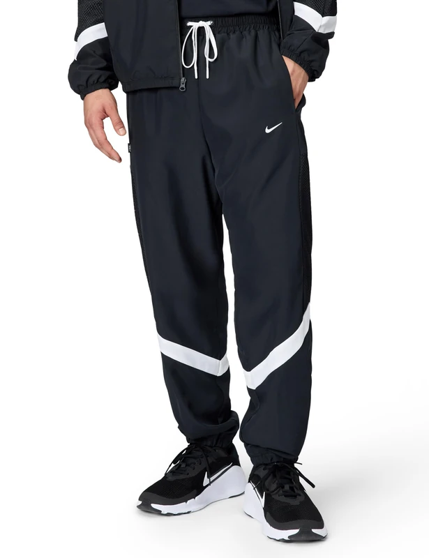Nike Men's M Nk WVN Icon PNT Strtfv Sn Pants, Black/Black/White/White, XL