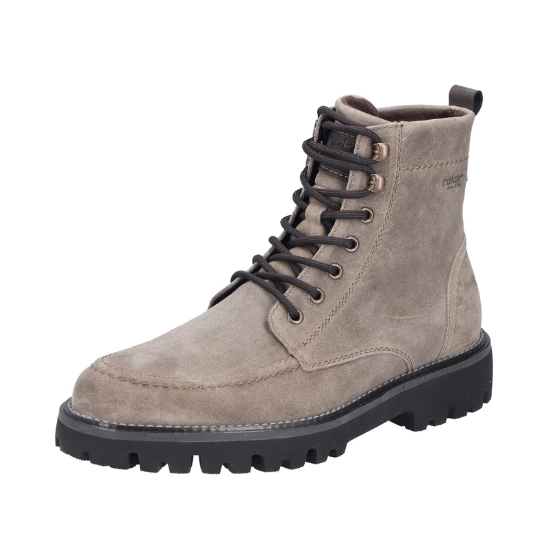 Rieker Men's 30414 Lace-up Boots, Beige, 6.5 UK