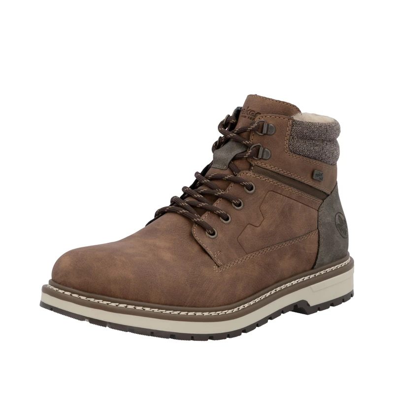 Rieker Men's F3811 Lace-Up Boots, Brown, 43 EU, brown, 9 UK