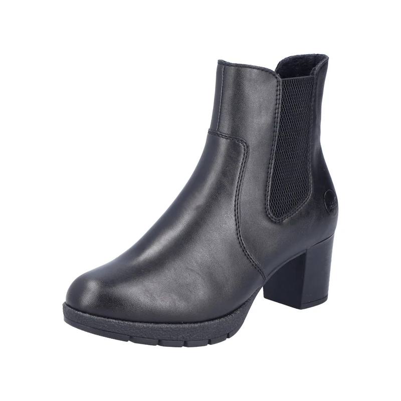 Rieker Women's 77674 Chelsea Boat, Black, 7.5 UK