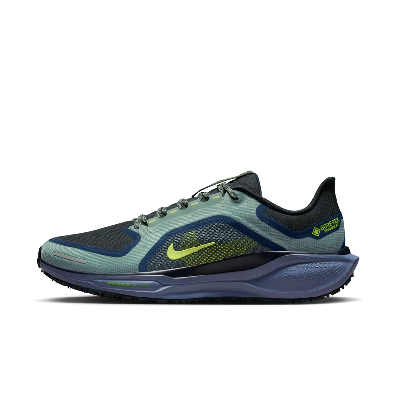 Nike Men's Air Zm Pegasus 41 GTX Road Running Shoe, Cannon/Volt/Obsidian/Seaweed, 7