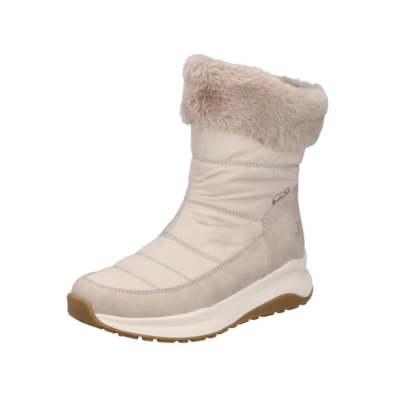 Rieker Women's Z0983 Short Boots, Beige 60, 3.5 UK