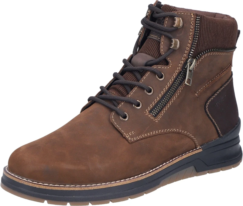 Rieker Men's 32312 Lace-Up Boots, Brown 25, 7.5 UK