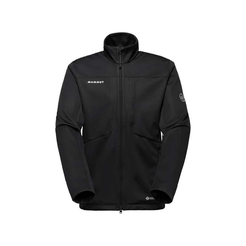 Mammut Ultimate VIII SO Jacket Men | Outdoor Softshell Clothing for Hiking | Black, XL