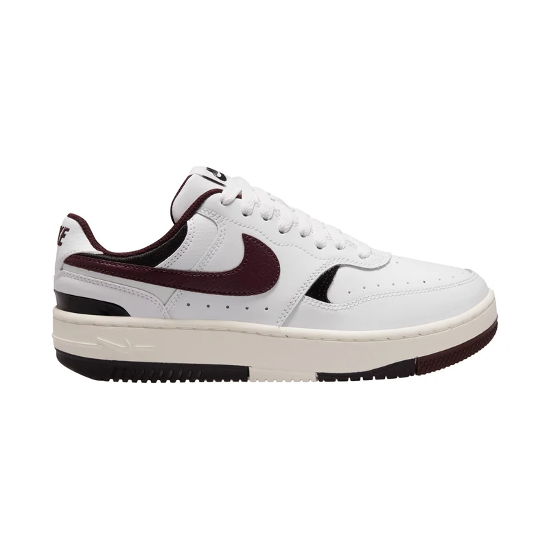 Nike Women's Gamma Force Sneaker, White/Burgundy Crush/Black/Sai, 7 UK - Image 1
