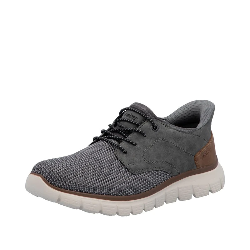 Rieker Men's B6658 Slippers, Gray, 10.5 UK