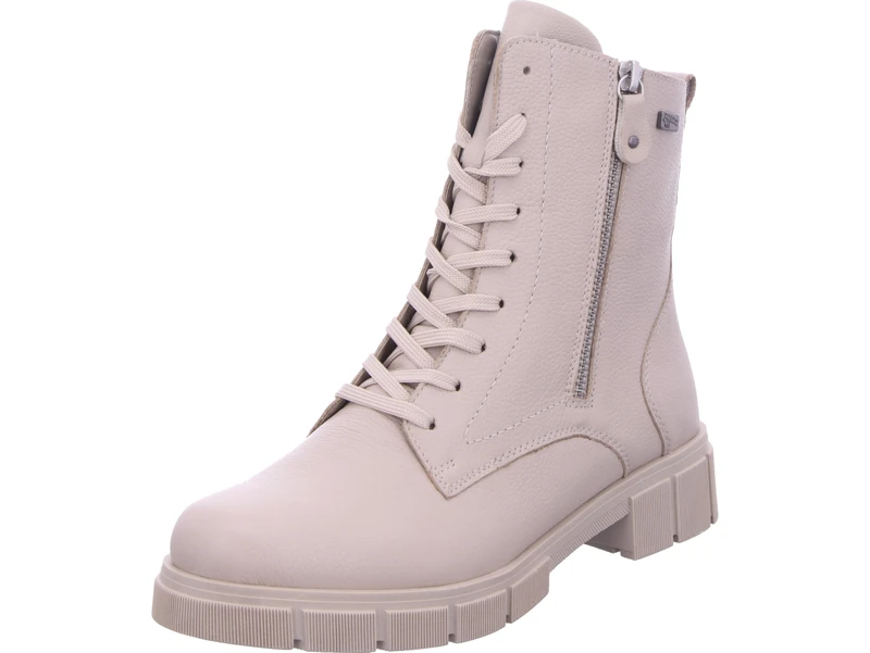 Remonte Women's D2S72 Lace Up Boots, Beige, 37 EU, Beige, 5 UK