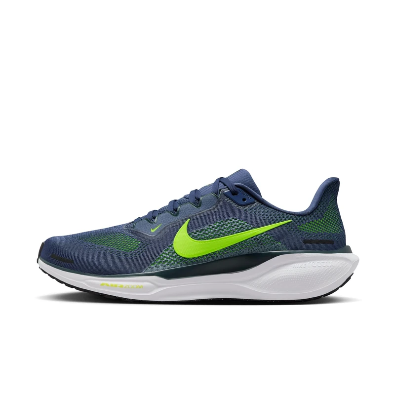 Nike Men's Air Zoom Pegasus 41 Running Shoe, Sanded Purple/Volt/Seaweed/Can, 11