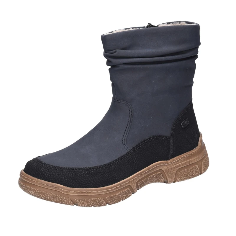 Rieker Women's 72382 Short Boots, Blue, 39 EU, blue, 6 UK - Image 1