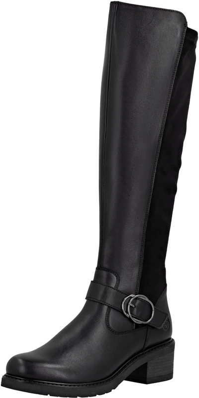 Remonte Women's Classic Boots D1A73 - Black Leather - 4 UK