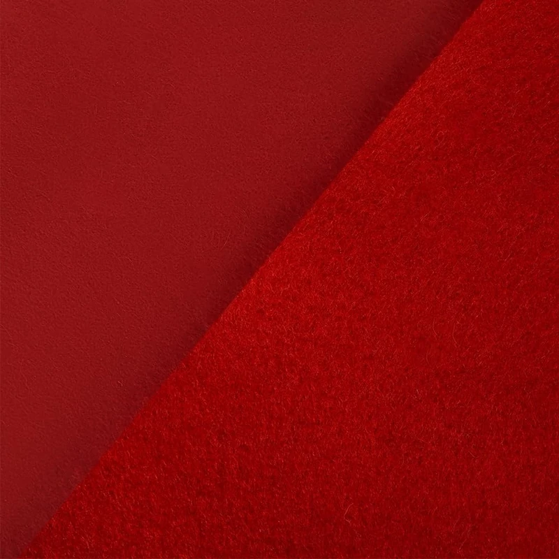 Oscar and Ivy Wool Blend Craft Felt Fabric 5 Metres 500cm x 90cm (Orange)