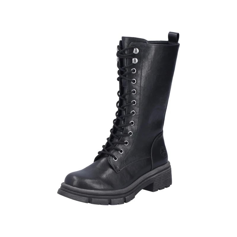 Rieker Women's 91440 Lace-Up Boots, Black 00, 5 UK