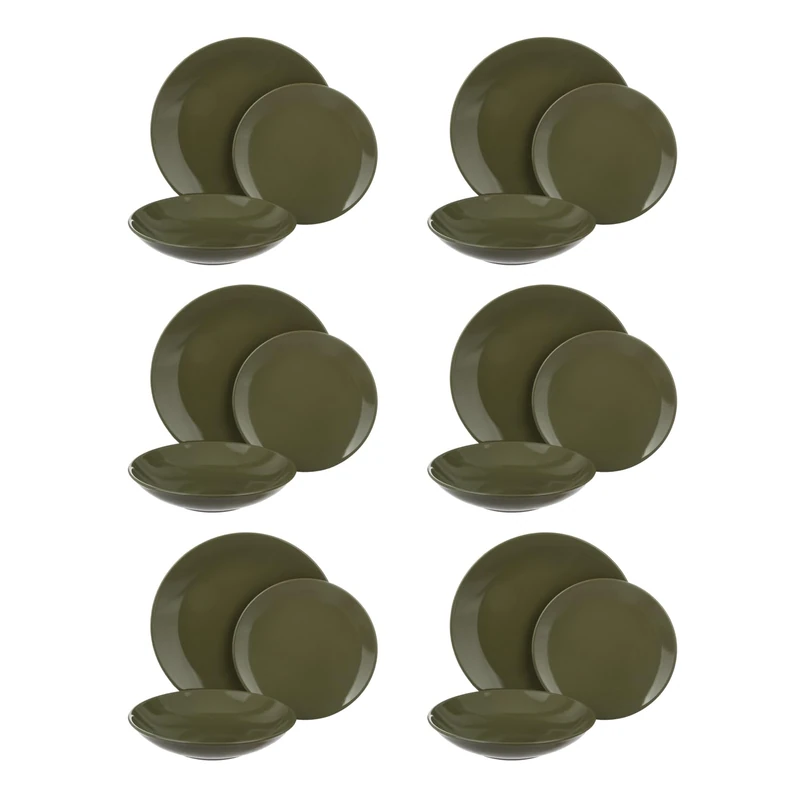 KASANOVA Set 18PZ Table Style Green - Image 1