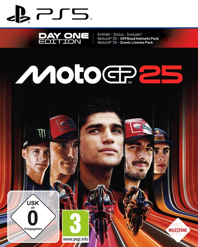 MotoGP 25 Day One Edition (PlayStation 5) - Image 1