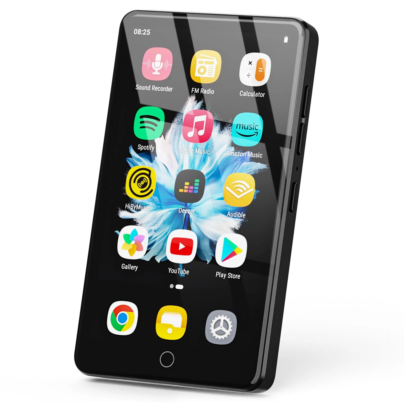 144GB MP3 Player with WiFi & Bluetooth, 4.02” IPS HD Touch Screen, MP4 Player with Speakers, Music Player for Kids, Android Music Player Preloaded with Spotify, Play Store