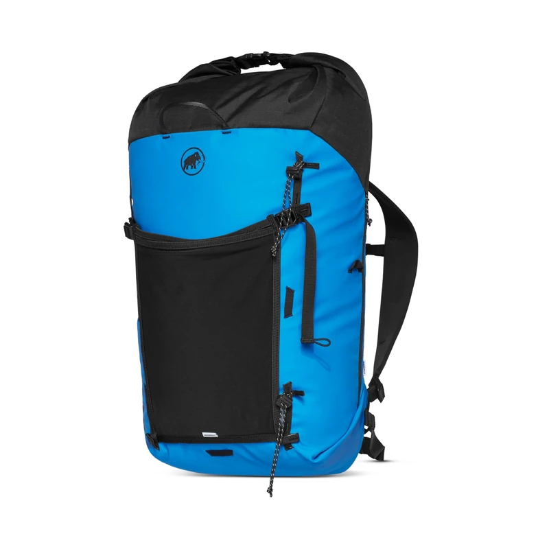 Mammut Alto 34 | Travel & Work Laptop Rucksack with Chest Strap and Trekking Pole Holder | Glacier Blue, 34 L