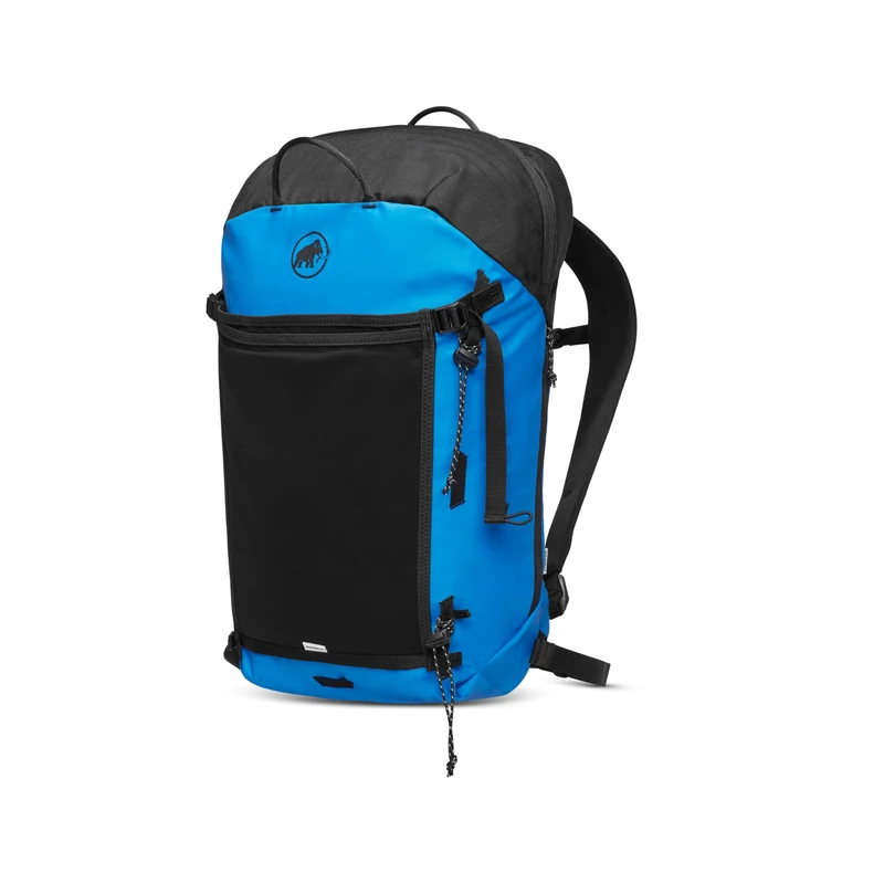 Mammut Alto 18 | Travel & Work Rucksack with Chest Strap and Trekking Pole Holder | Glacier Blue, 18 L