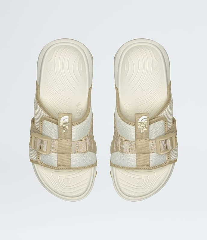 The North Face NF0A8ADSTOB W EXPLORE CAMP SLIDE Women WHITE DUNE/GRAVEL UK 5