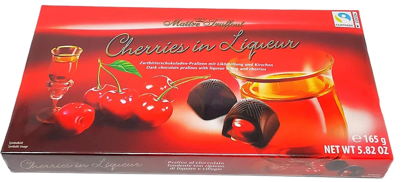Maître Truffout Cherries in Liqueur 165g