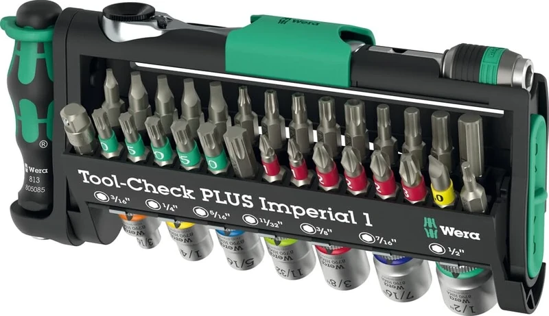 Wera Tool-Check Plus Imperial 1, 39 Pieces - 05049060001