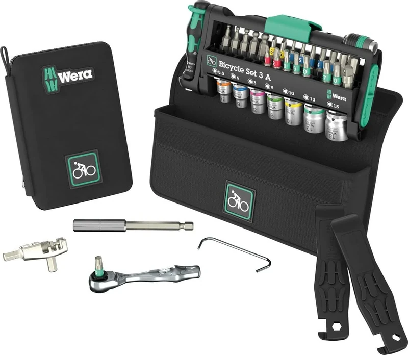 WERA Bicycle Set 3 A, 40 Pieces - 05004188001