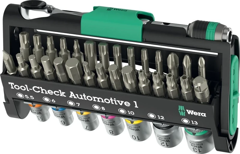 Wera Tool-Check Automotive 1, 38 Pieces - 05049065001