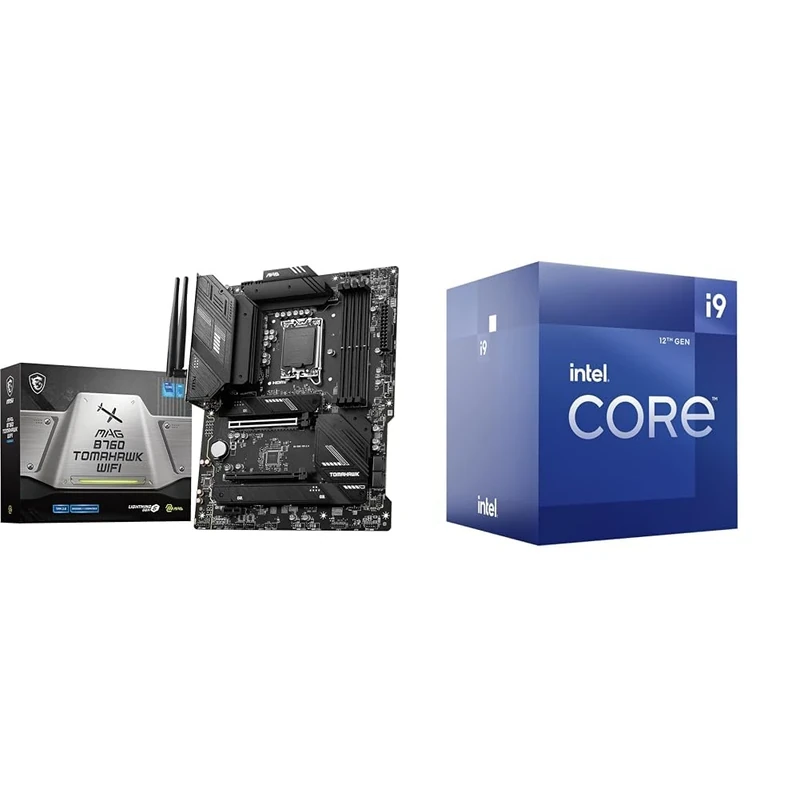 MSI MAG B760 TOMAHAWK WIFI Motherboard + Intel® Core™ i9-12900K Desktop Processor 16